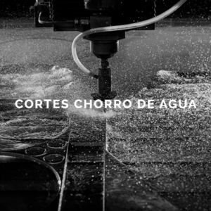 Servicios: Cortes por chorro de agua